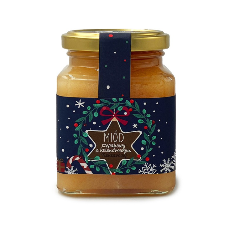 Miód kolendrowy z rzepakowym 250g