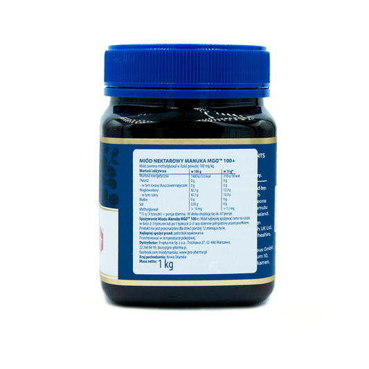 Miód Manuka MGO 100+ 1kg