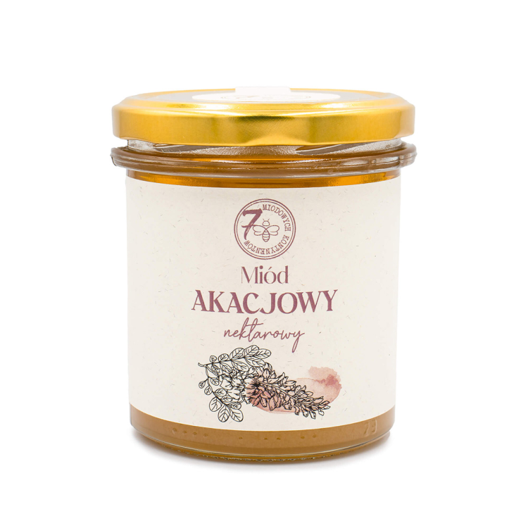 Miód nektarowy akacjowy 400g