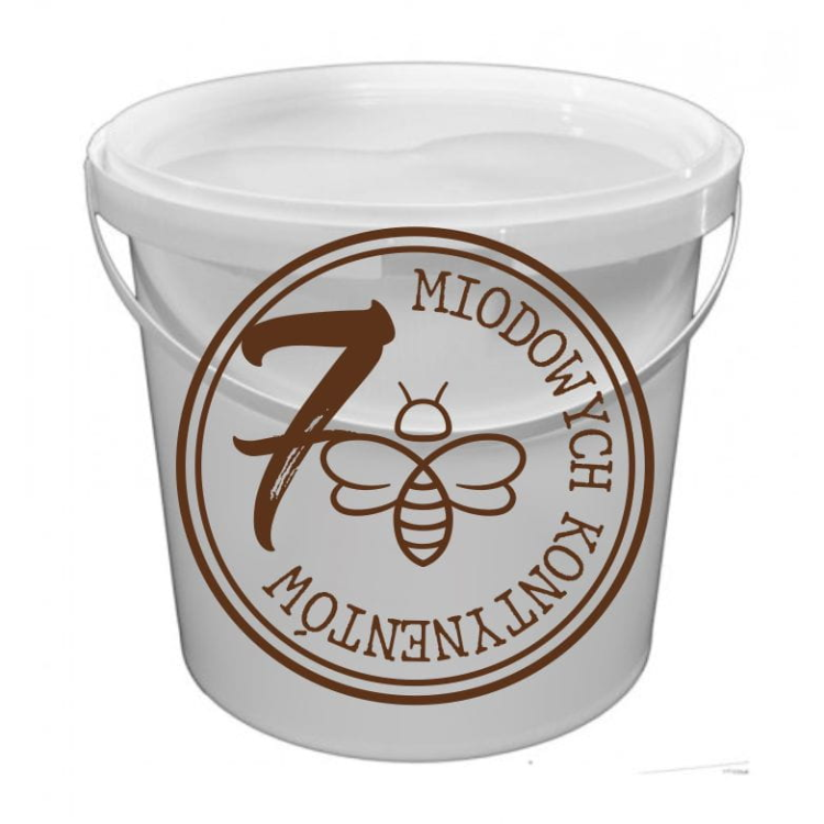 Miód wielokwiatowy wiadro 7kg