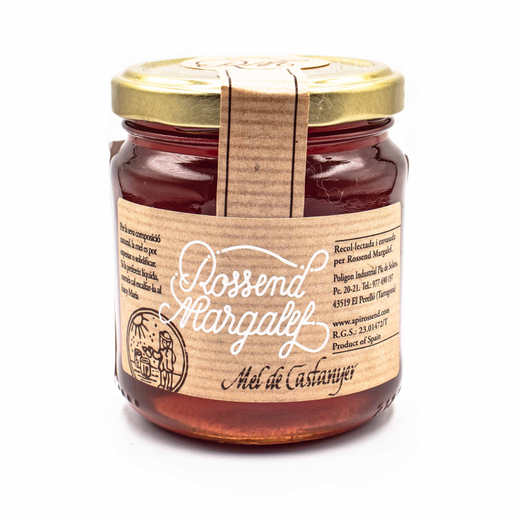 Hiszpański miód kasztanowy 250g APICOLA