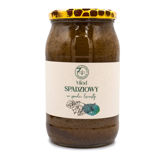 Miód nektarowy spadziowy 1,2kg