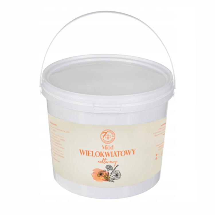 Miód wielokwiatowy wiadro 7kg