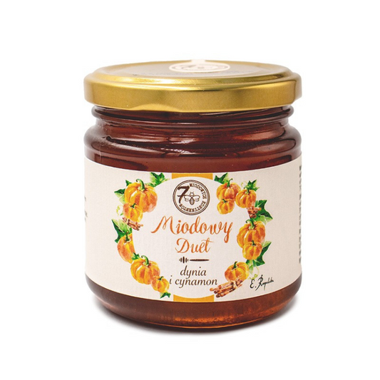 Miód z dynią i cynamonem 250g