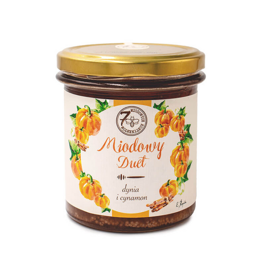 Miód z dynią i cynamonem 400g