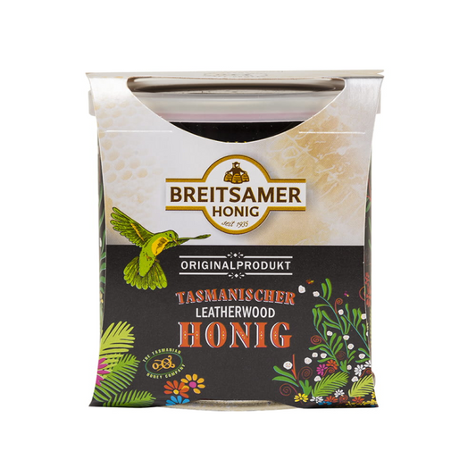 Tasmański miód z drzewa skórzanego 350g